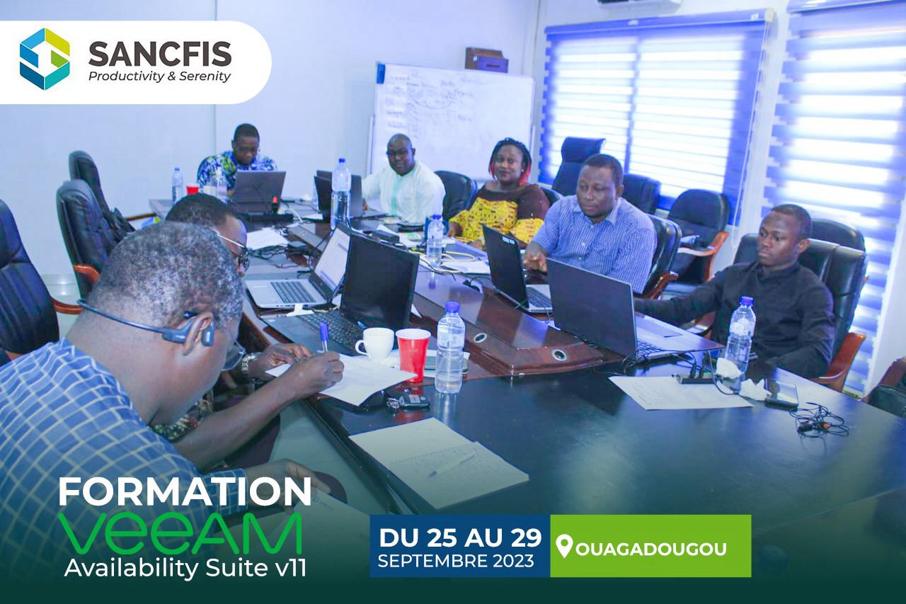 Formation VeeAM Availability Suite VII